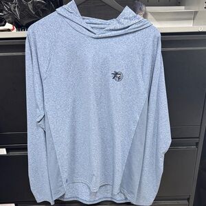 Men's Blue Hoodie H&B